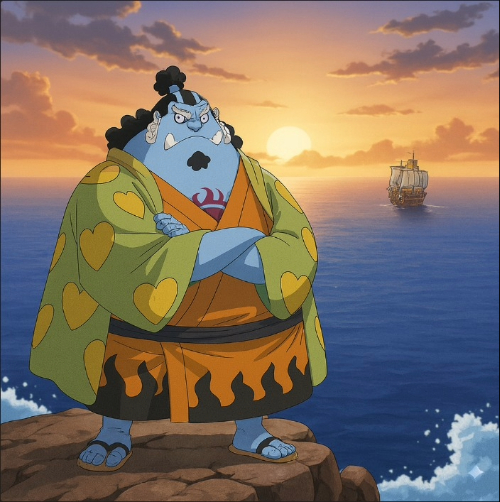 Pwesonagem Jinbe do bando dos mugwaras