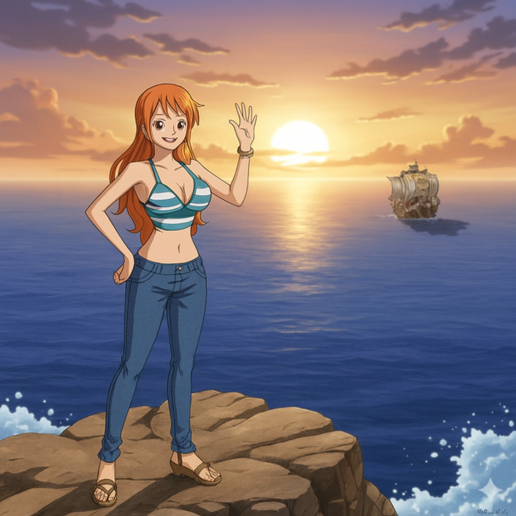 Pwesonagem Nami do bando dos mugwaras